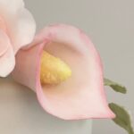Fleurs en pastillage (gumpaste), lys calla